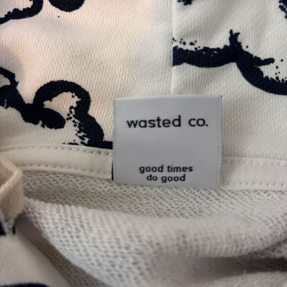 NWT Wasted Co Size S Good Times Dragon Cloud Monster Indigo Sweatshirt HoodieUSA - Picture 10 of 11